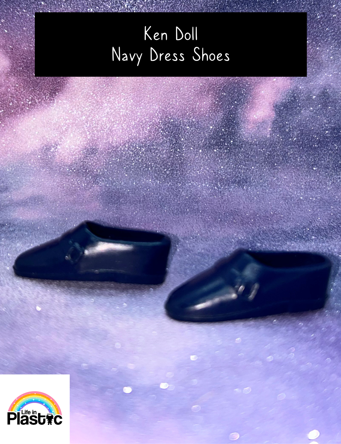 Ken Doll Navy Dress Shoes