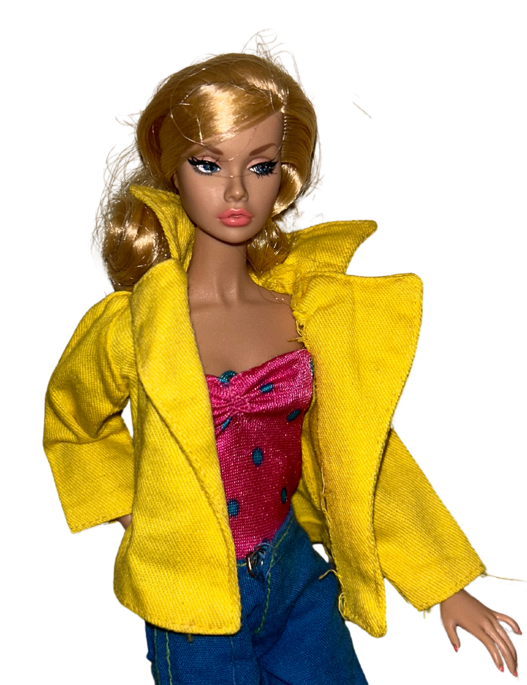 1976 Pedigree Sindy Fashion Doll Sunshine Girl Yellow Jacket