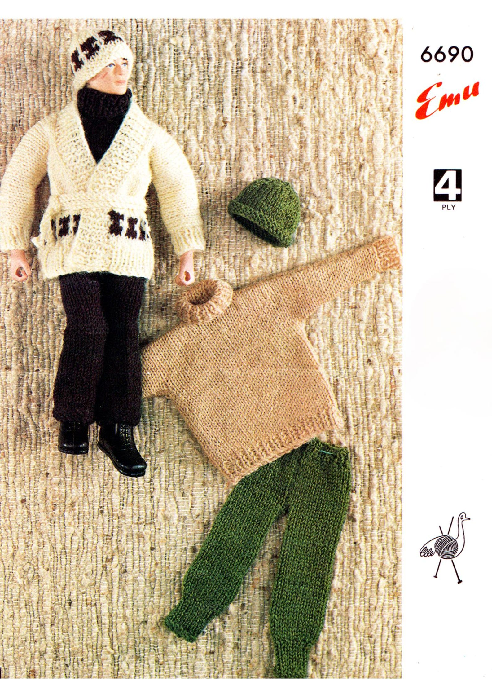 Emu 6690 Action Man Clothing