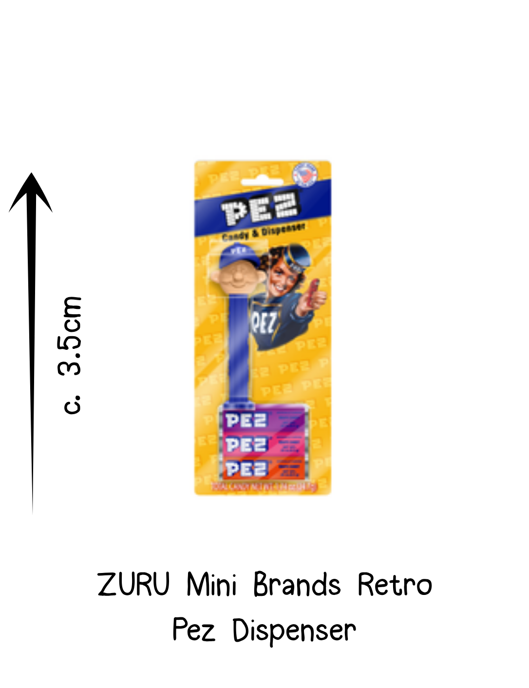 Zuru Retro Mini Brands Pez Dispenser
