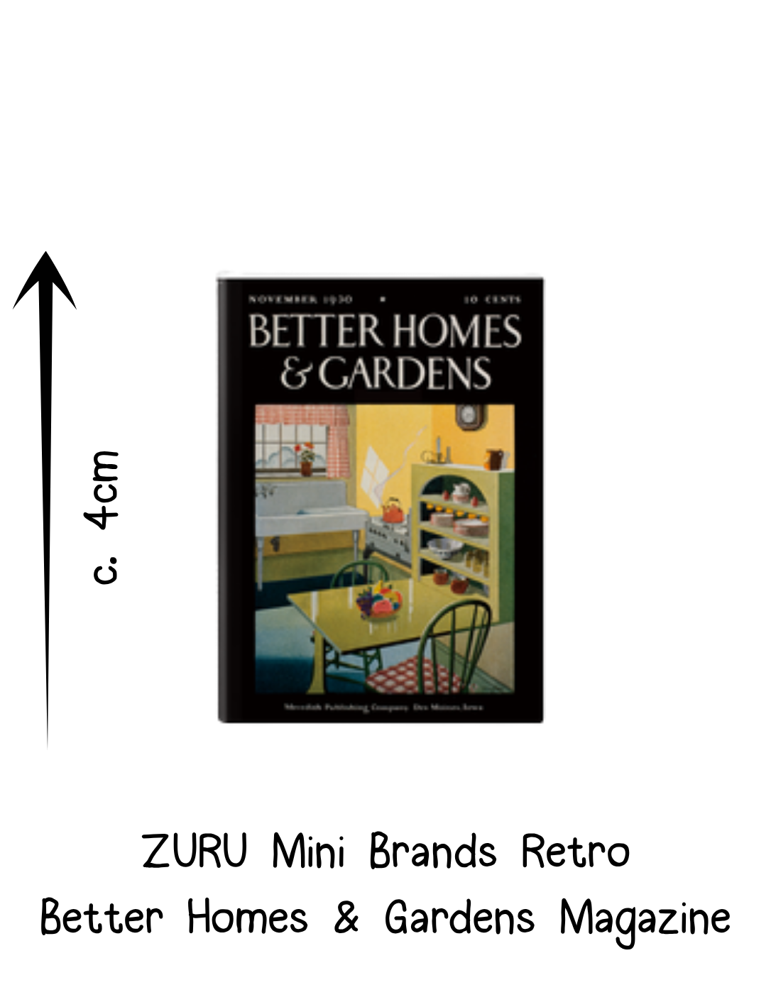 Zuru Retro Mini Brands Better Homes and Gardens Magazine