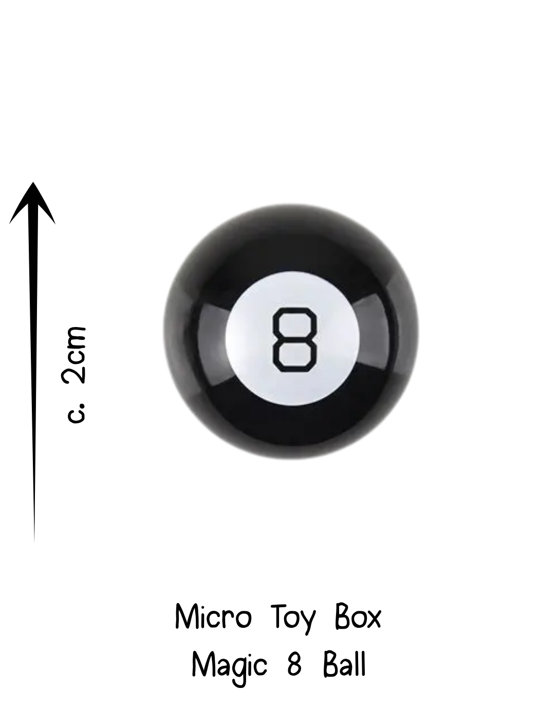 Micro Toy Box Magic 8 Ball