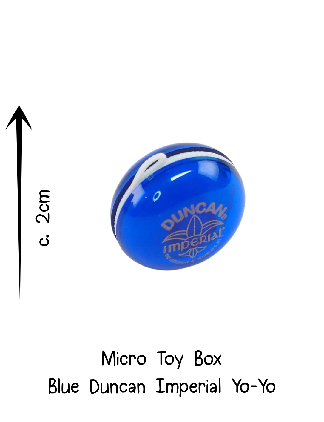 Micro Toy Box Duncan Imperial Blue Yo-Yo