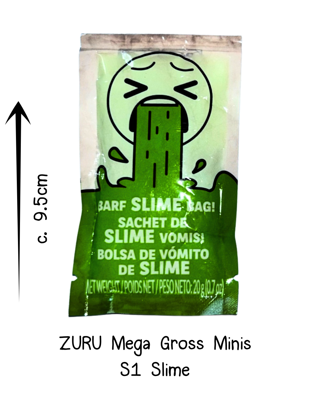 Zuru Mega Gross Minis Series 1 Slime Packet