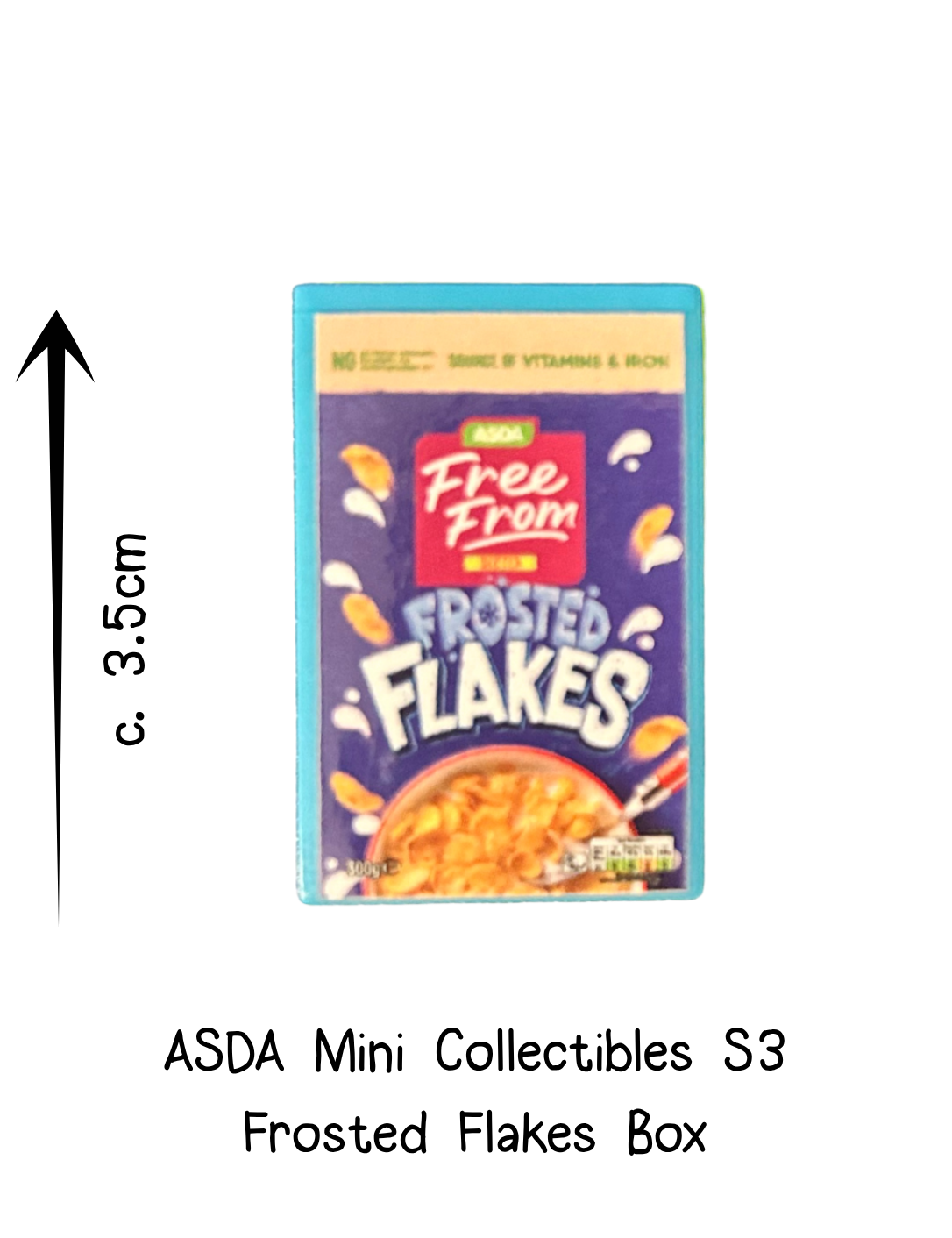 Asda Mini Collectibles Frosted Flakes Box