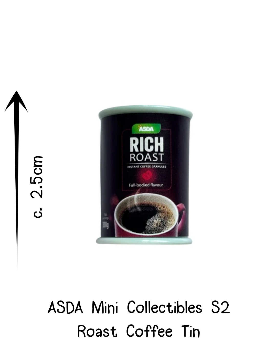 Asda Mini Collectibles Roast Coffee Tin