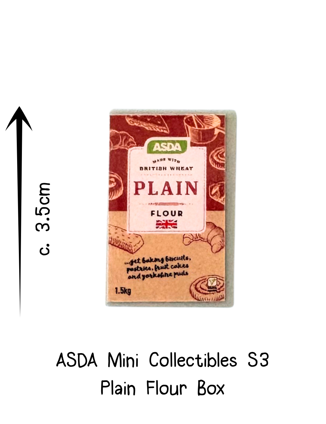 Asda Mini Collectibles Plain Flour