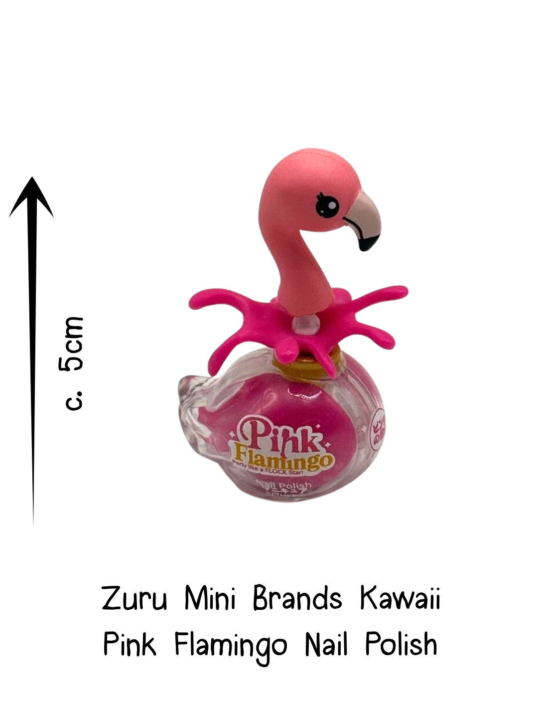 Zuru Mini Brands Kawaii Pink Flamingo Nail Varnish