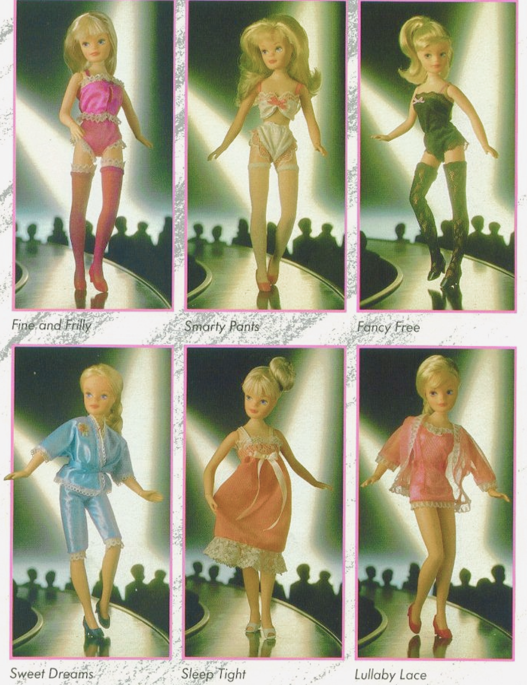 1987 Hasbro Sindy Fashion Doll Lingerie Collection