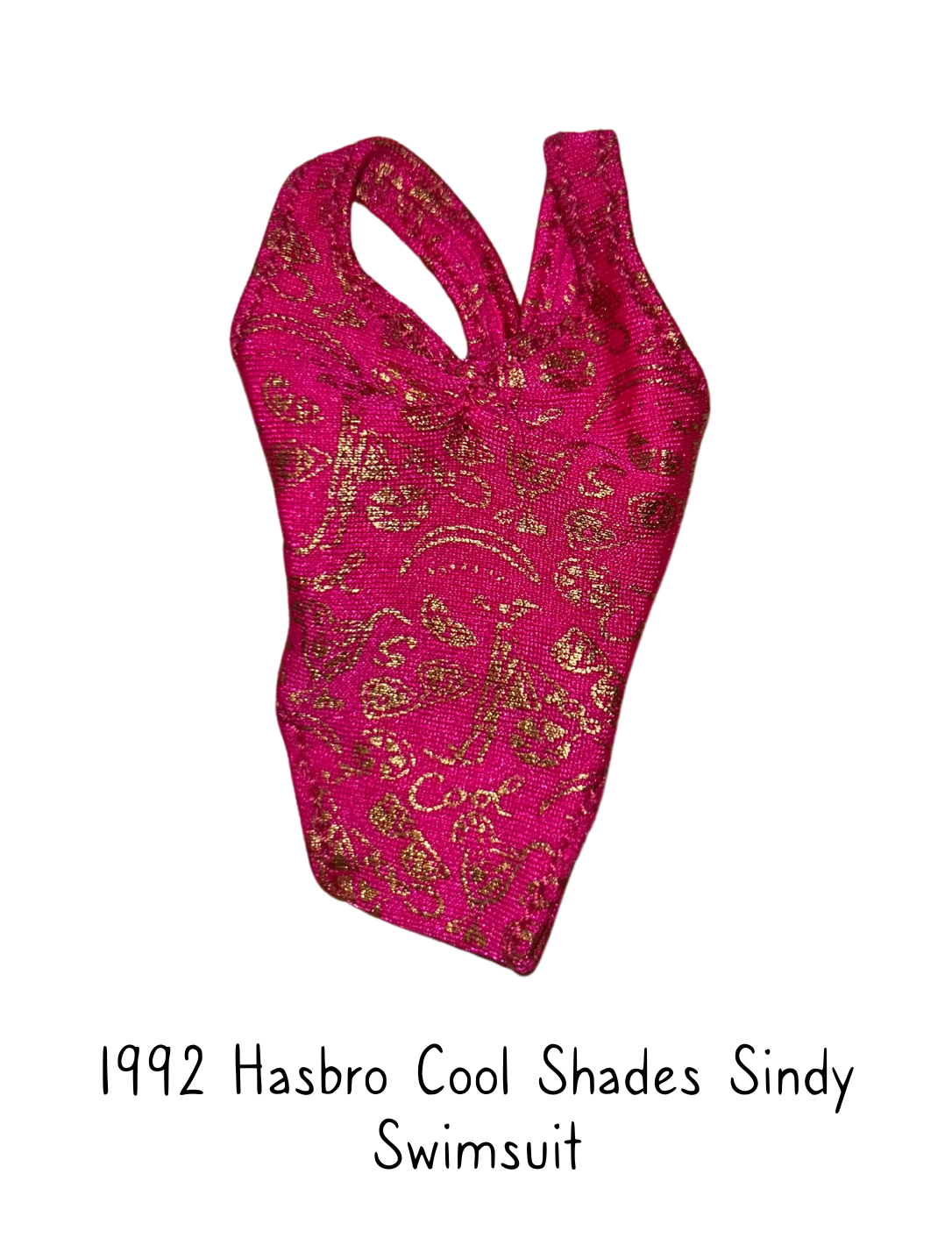 1992 Hasbro Cool Shades Sindy Fashion Doll Swimsuit