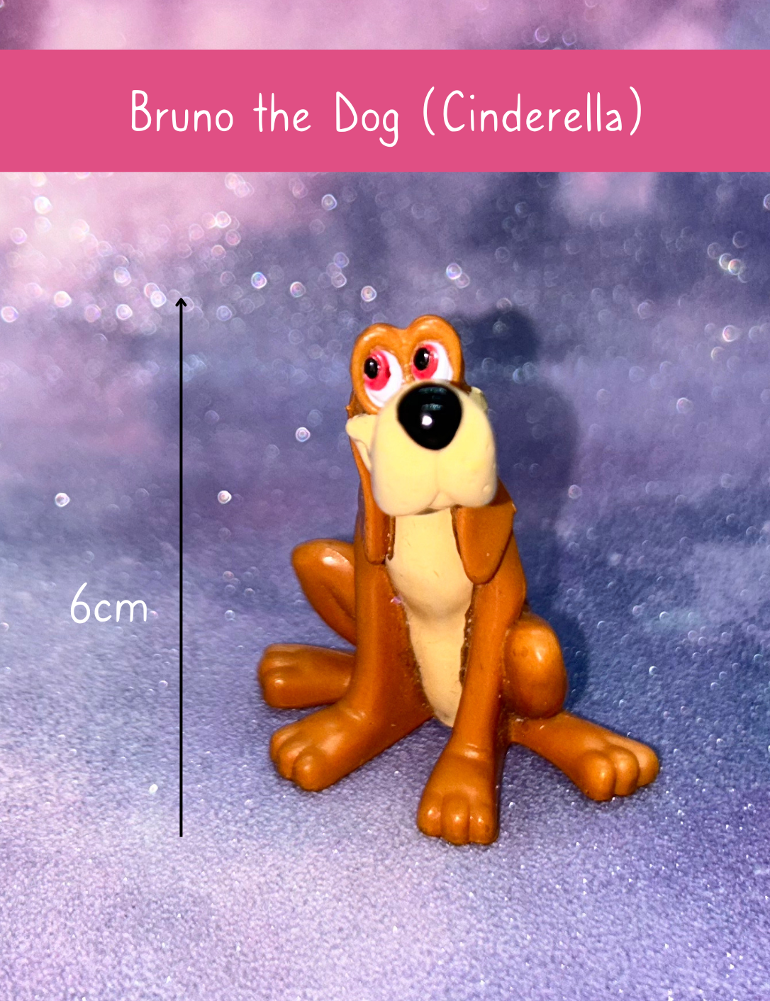 Bruno the Dog Figure from Cinderella