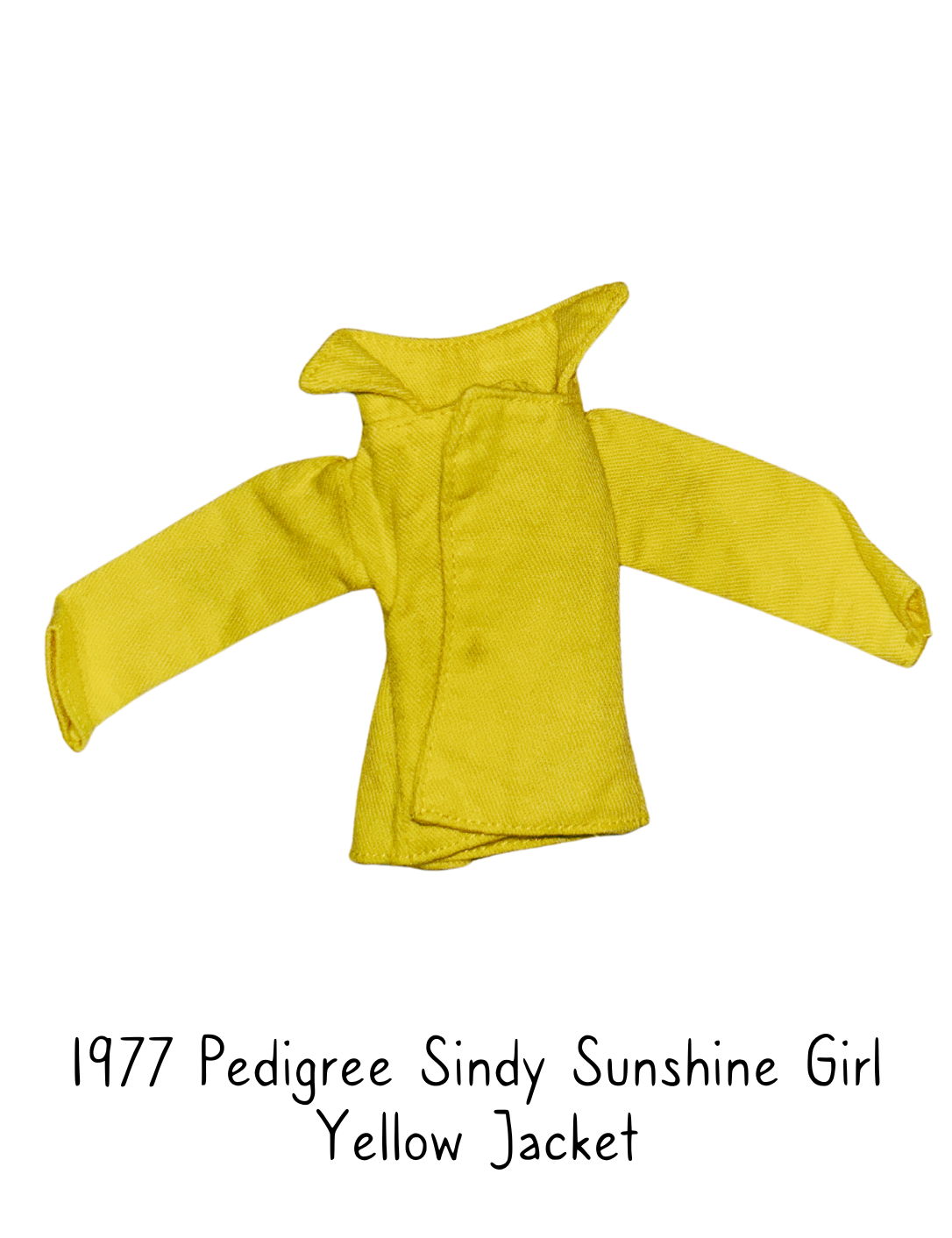 1976 Pedigree Sindy Fashion Doll Sunshine Girl Yellow Jacket