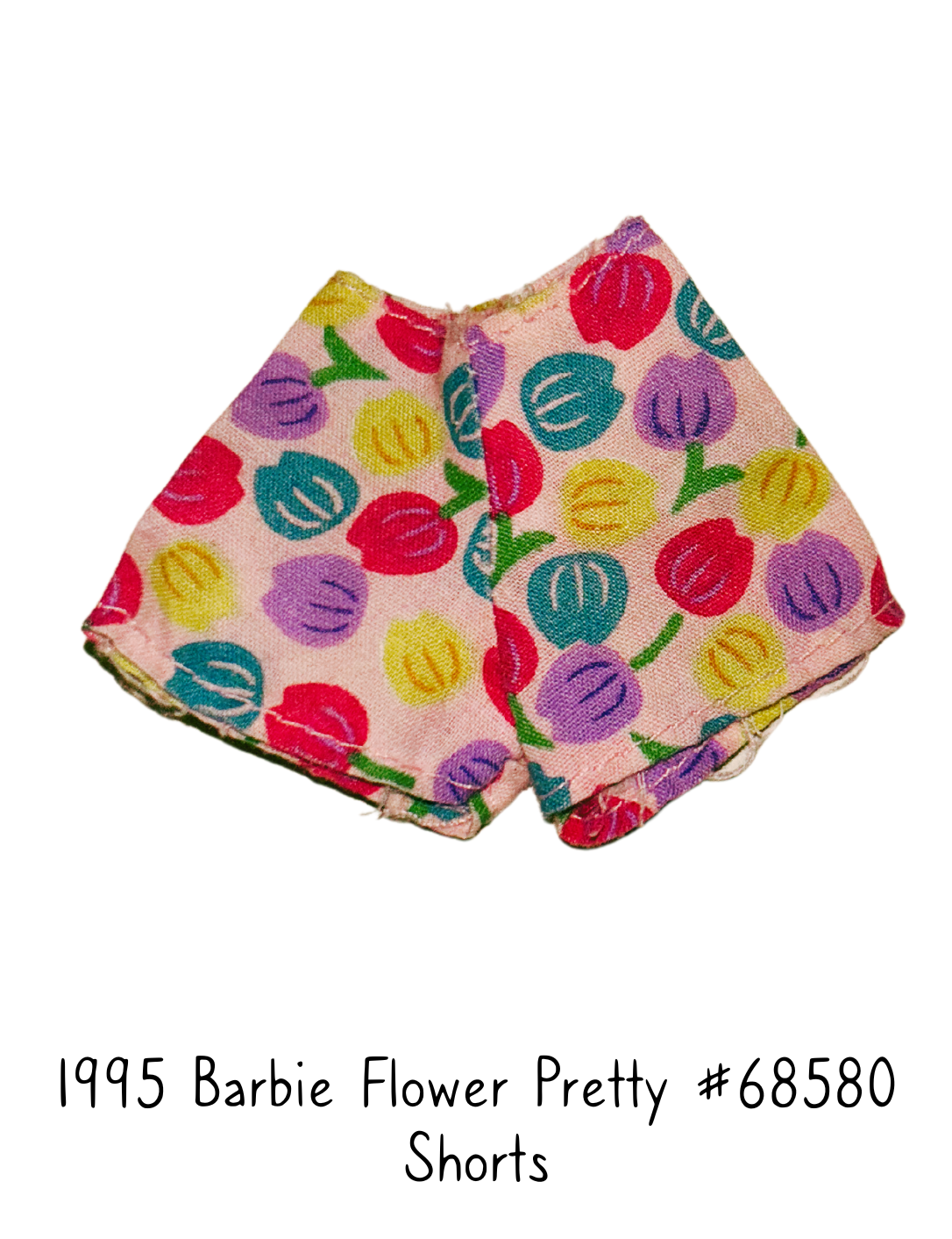 1995 Barbie Flower Pretty #68580 Fashion Doll Shorts
