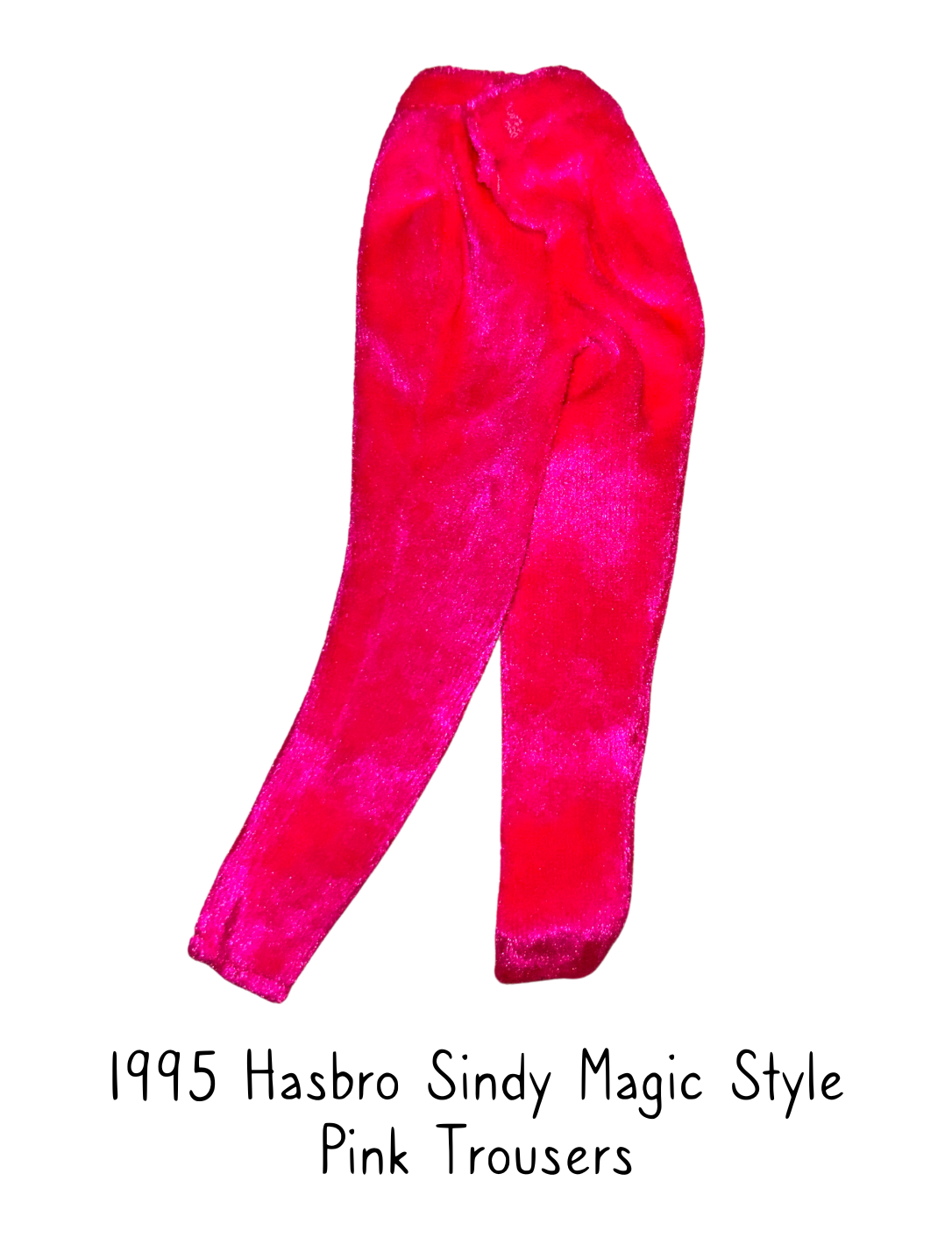 1995 Hasbro Sindy Curl n Style Magic Pink Trousers