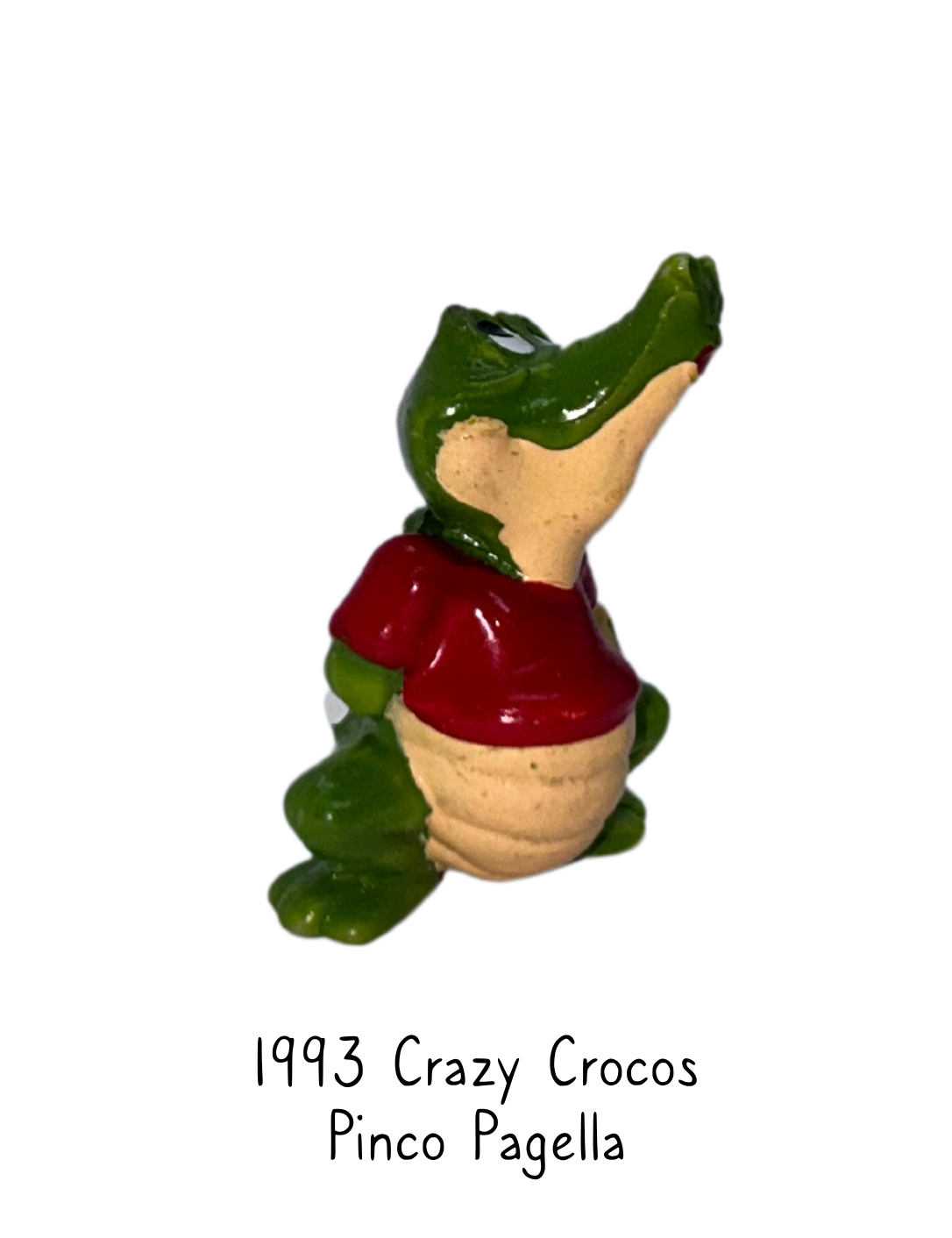Kinder Egg Toy 1993 Crazy Crocos Pinco Pagella