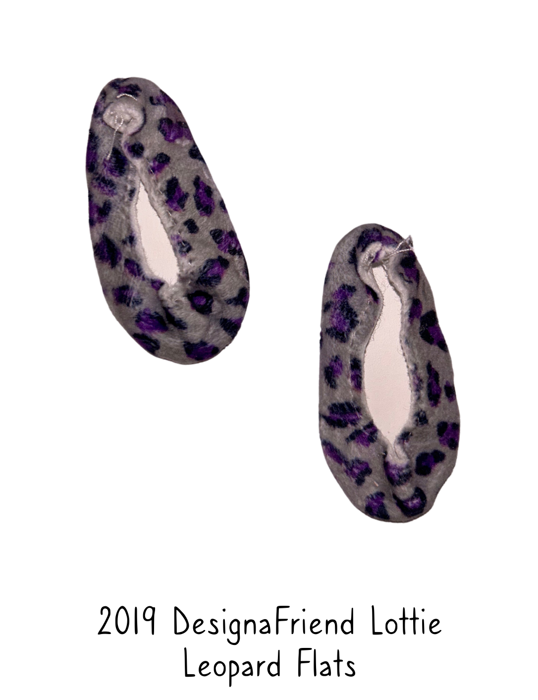 2019 DesignaFriend Doll Lottie Leopard Flats