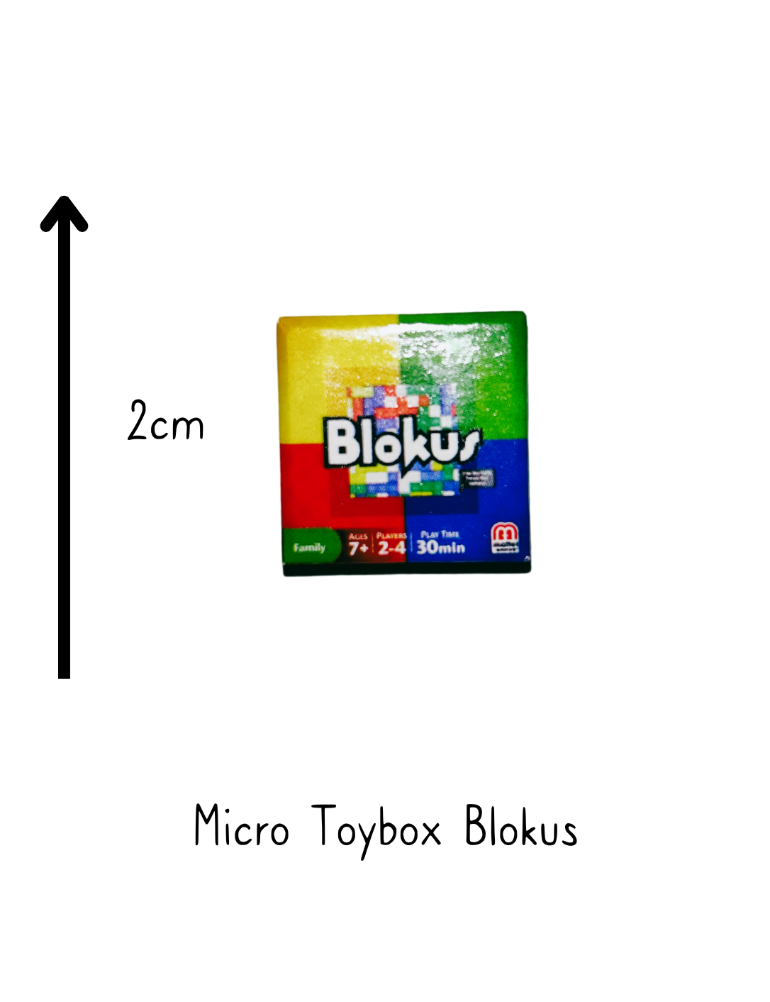 Micro Toybox Blokus 1/12 Scale Game