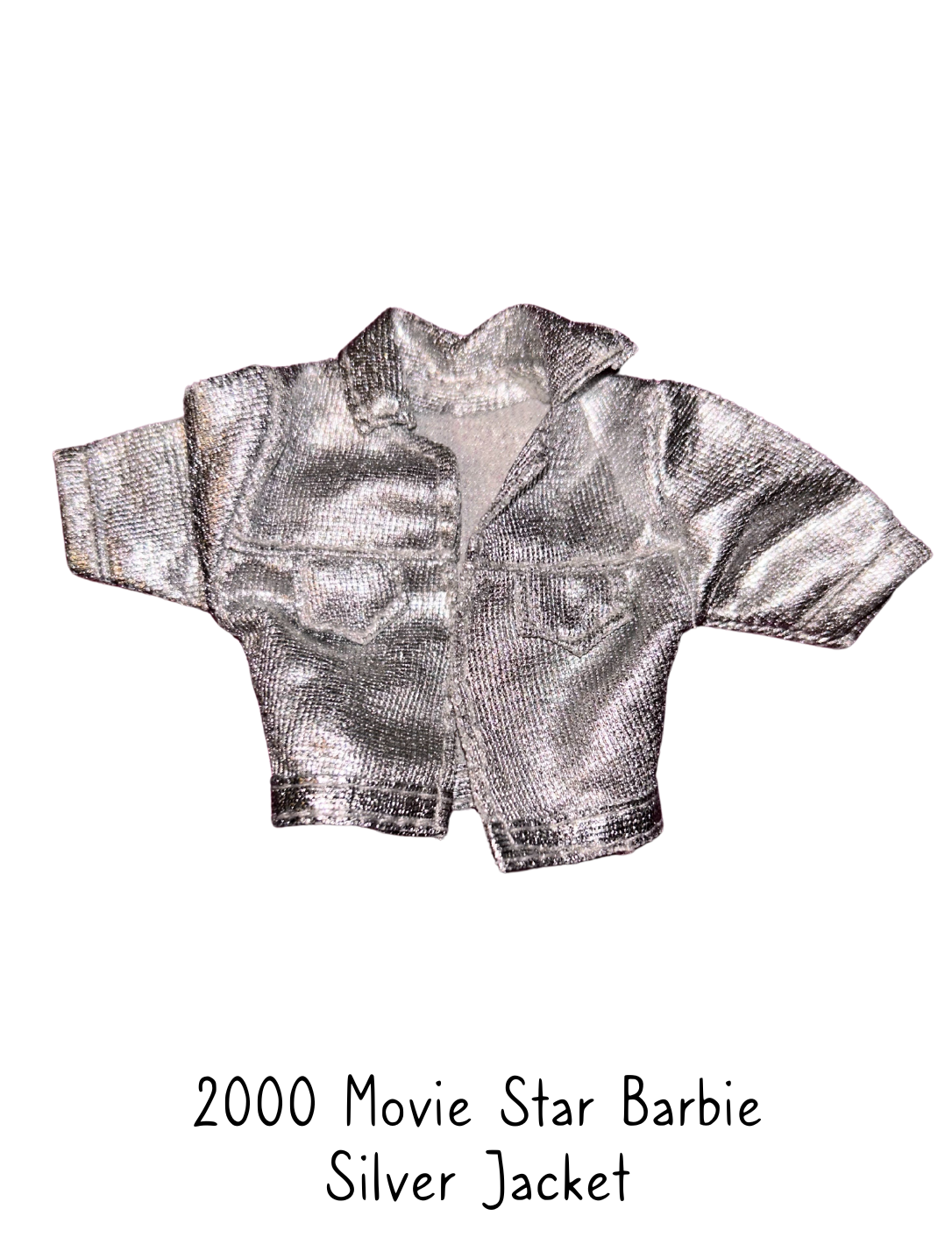 2000 Movie Star Barbie Fashion Doll Silver Jacket