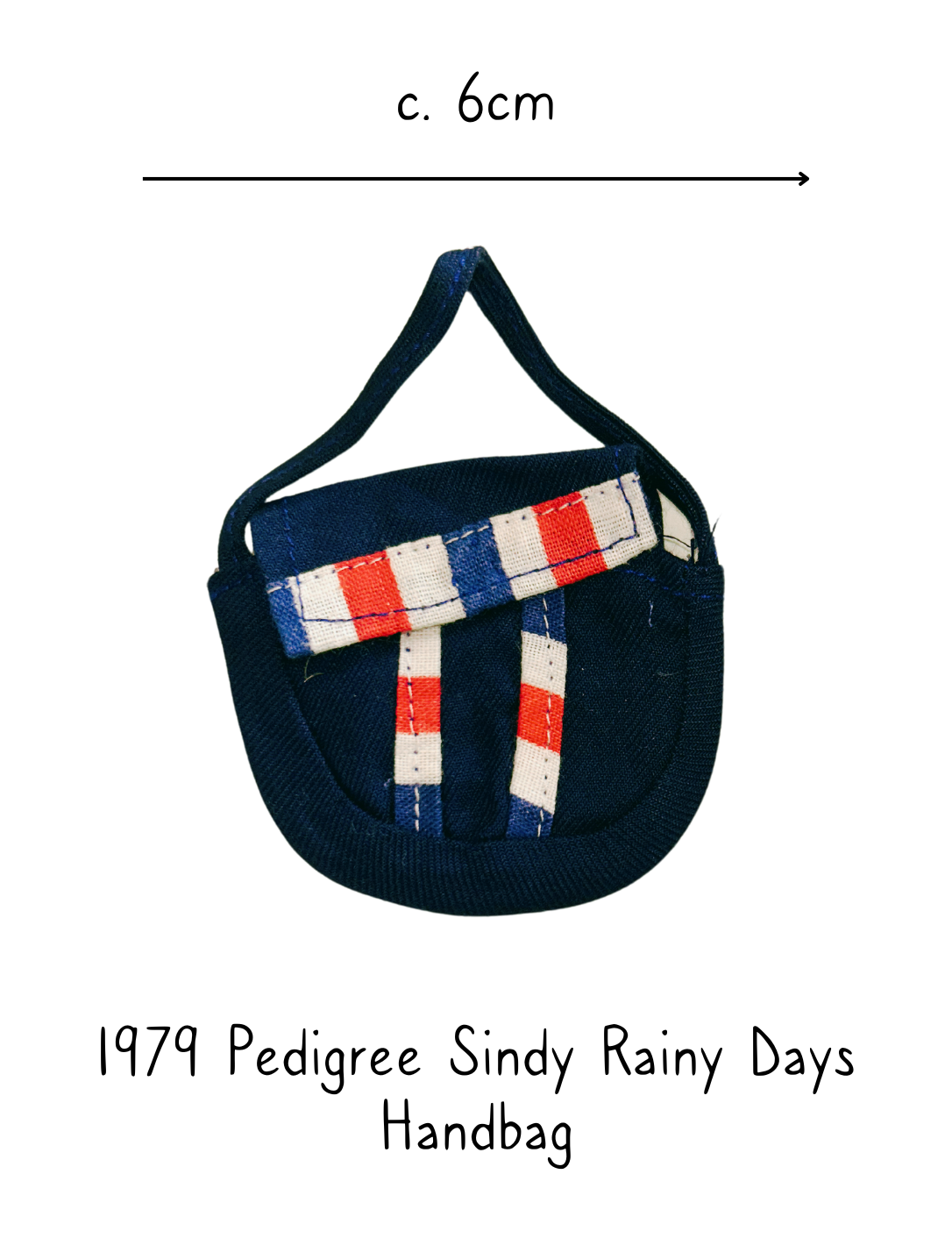 1979 Pedigree Sindy Fashion Doll Rainy Days Bag