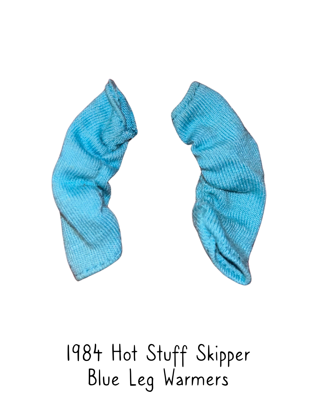 1984 Skipper Fashion Doll Hot Stuff #7927 Blue Leg Warmers