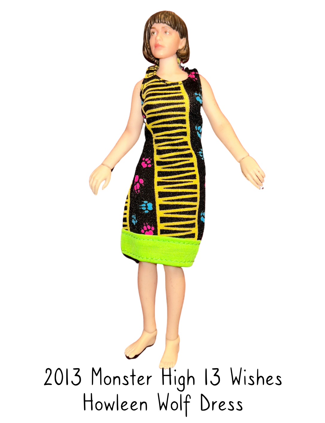 2013 Monster High 13 Wishes Howleen Wolf Dress