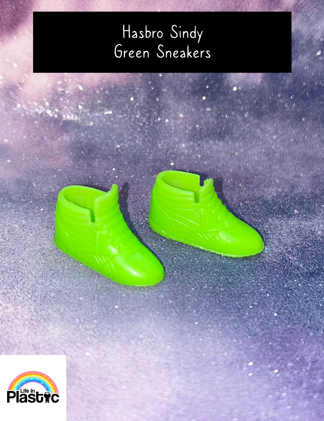 Hasbro Sindy Fashion Doll Green Trainers