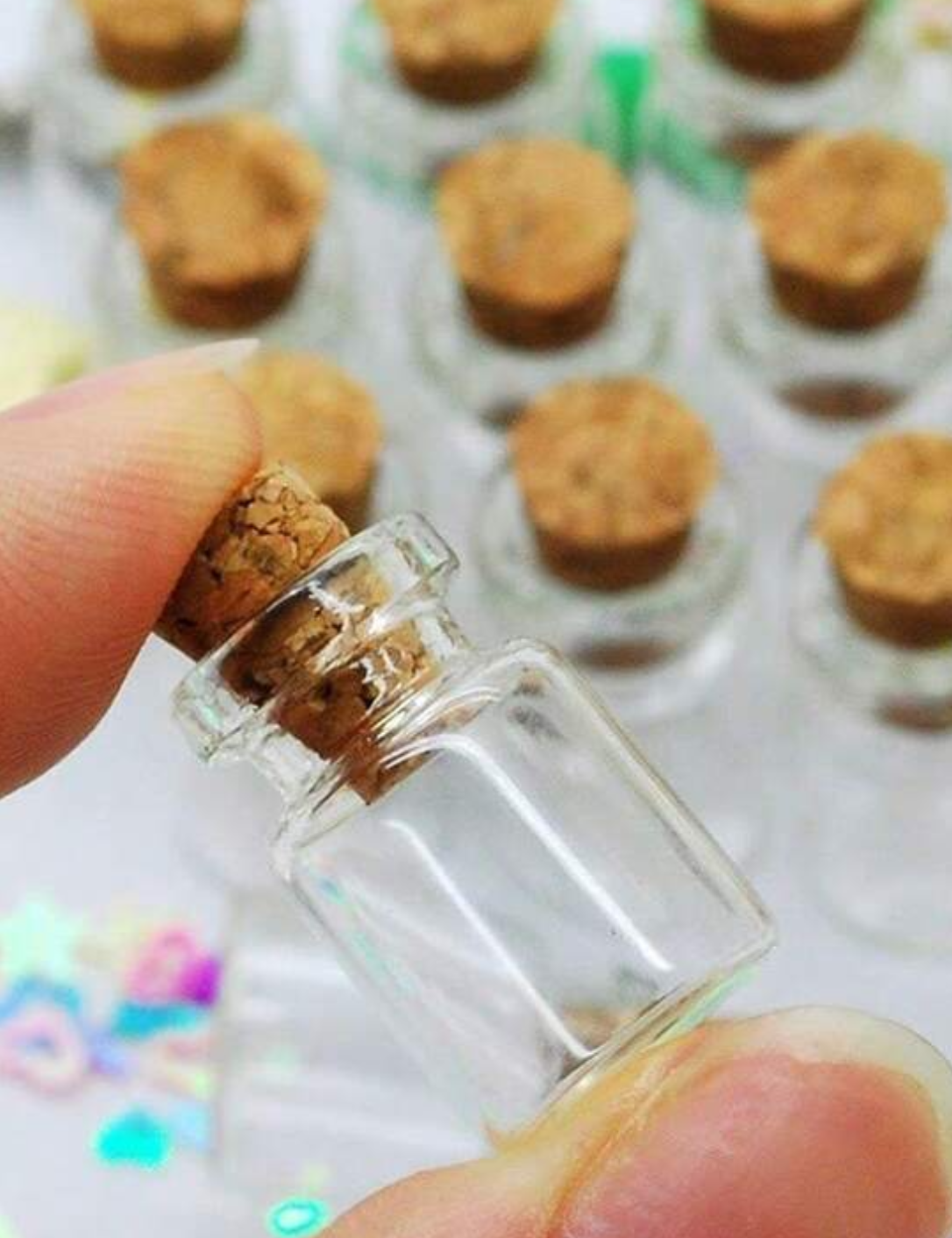 Miniature Glass Jar