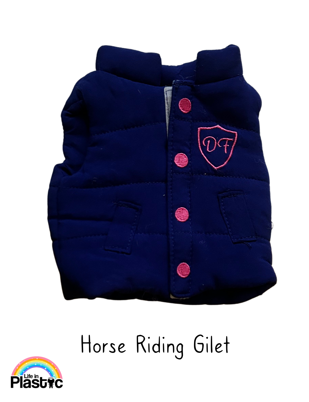 DesignaFriend Doll Horse Riding Gilet