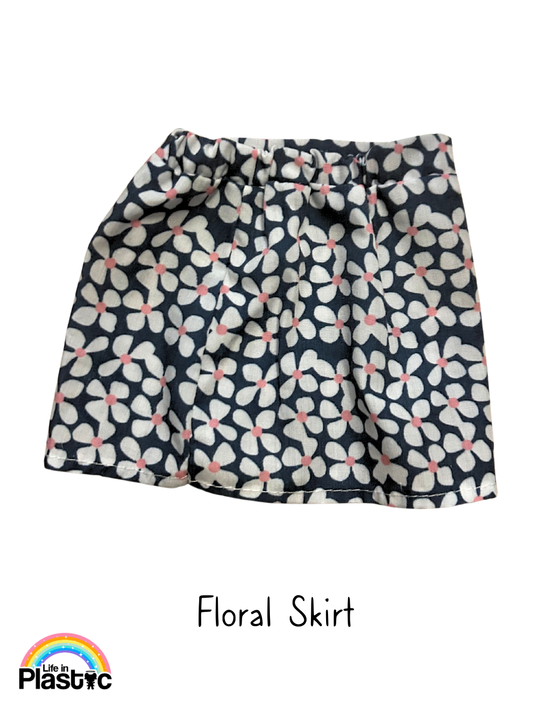 DeisgnaFriend Doll Floral Skirt