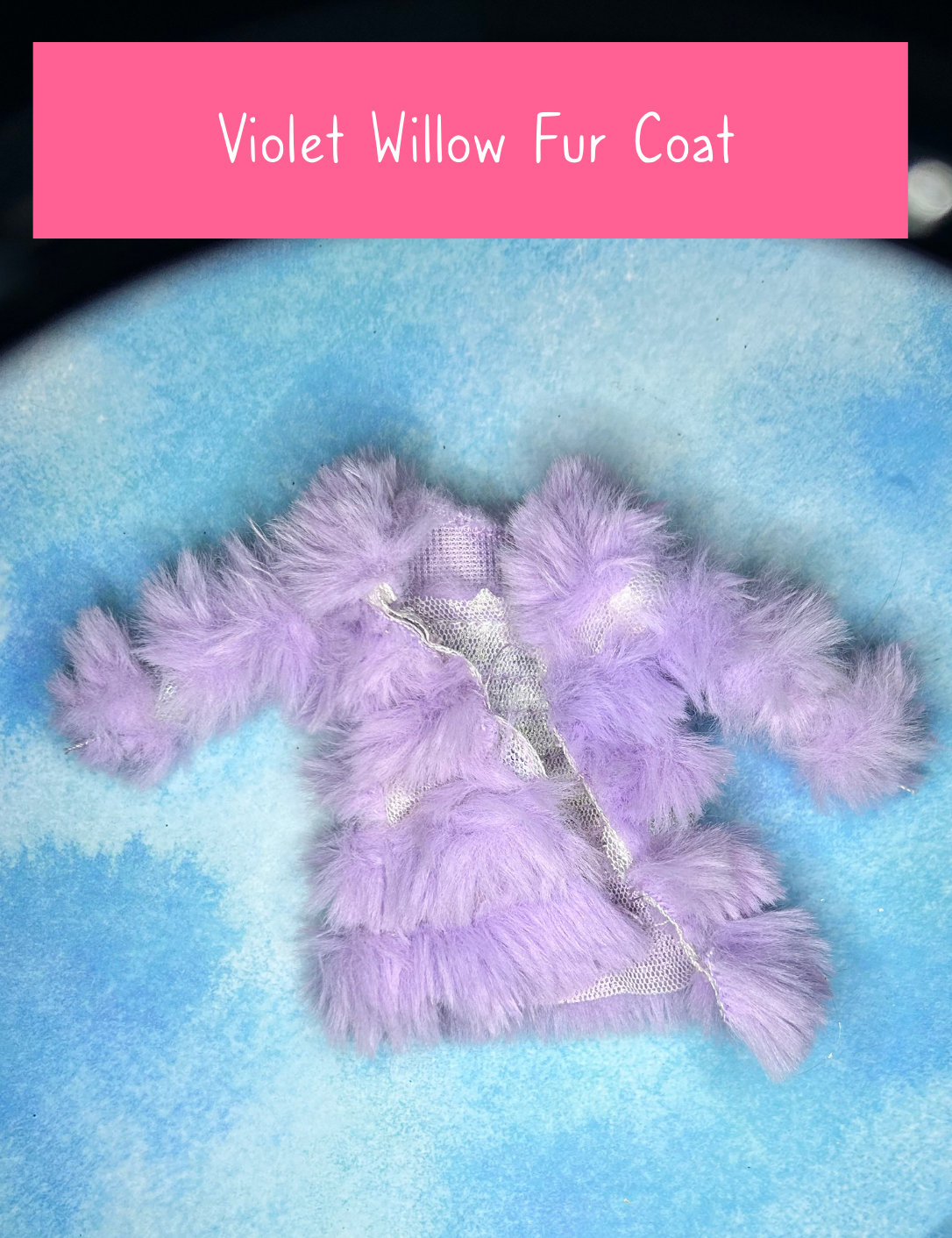 Rainbow High Violet Willow Fur Coat