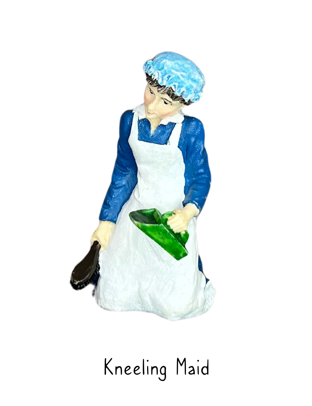 12th Scale Resin Dollhouse Kneeling Maid Figure