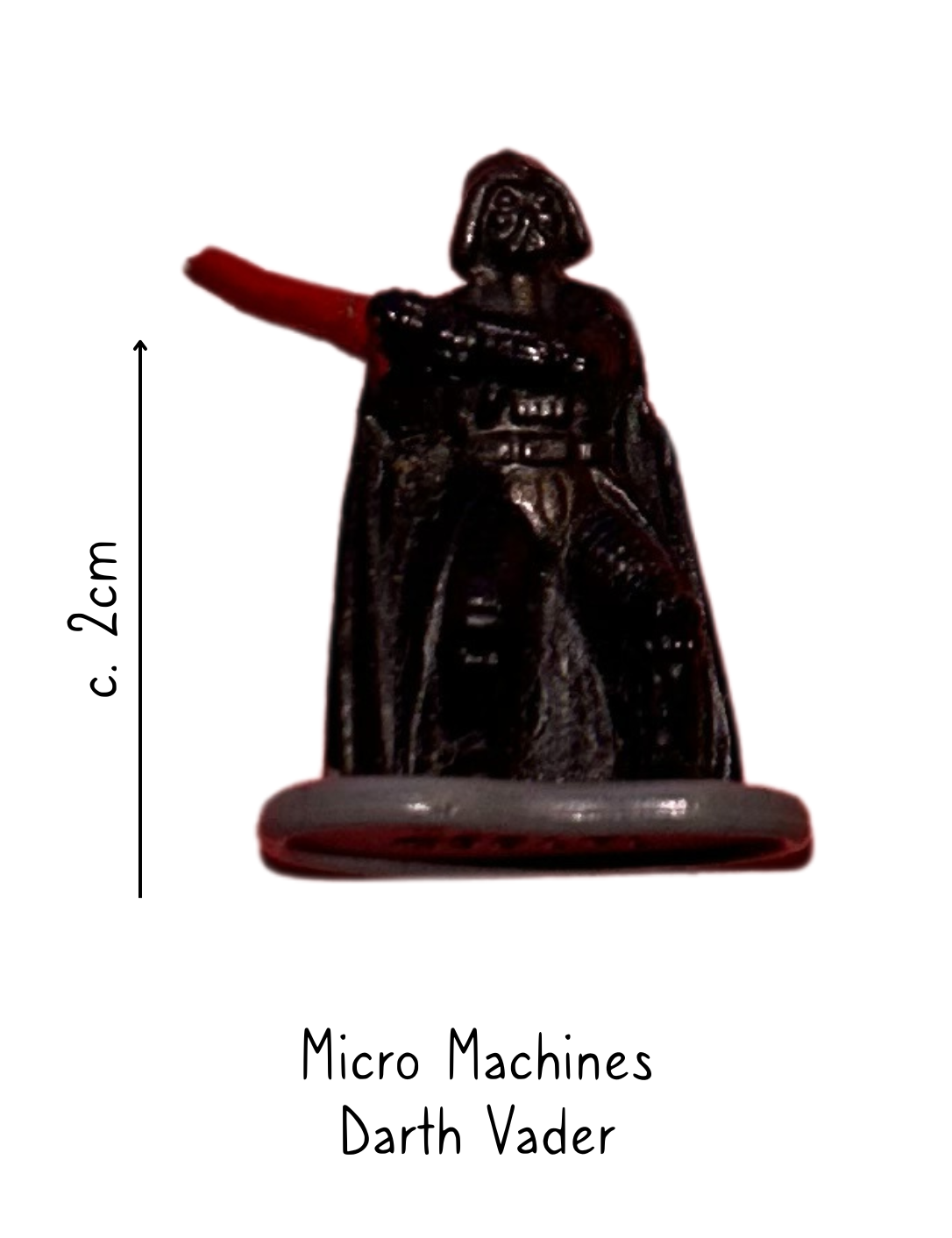 Star Wars Micro Machines Darth Vader Miniature Figure