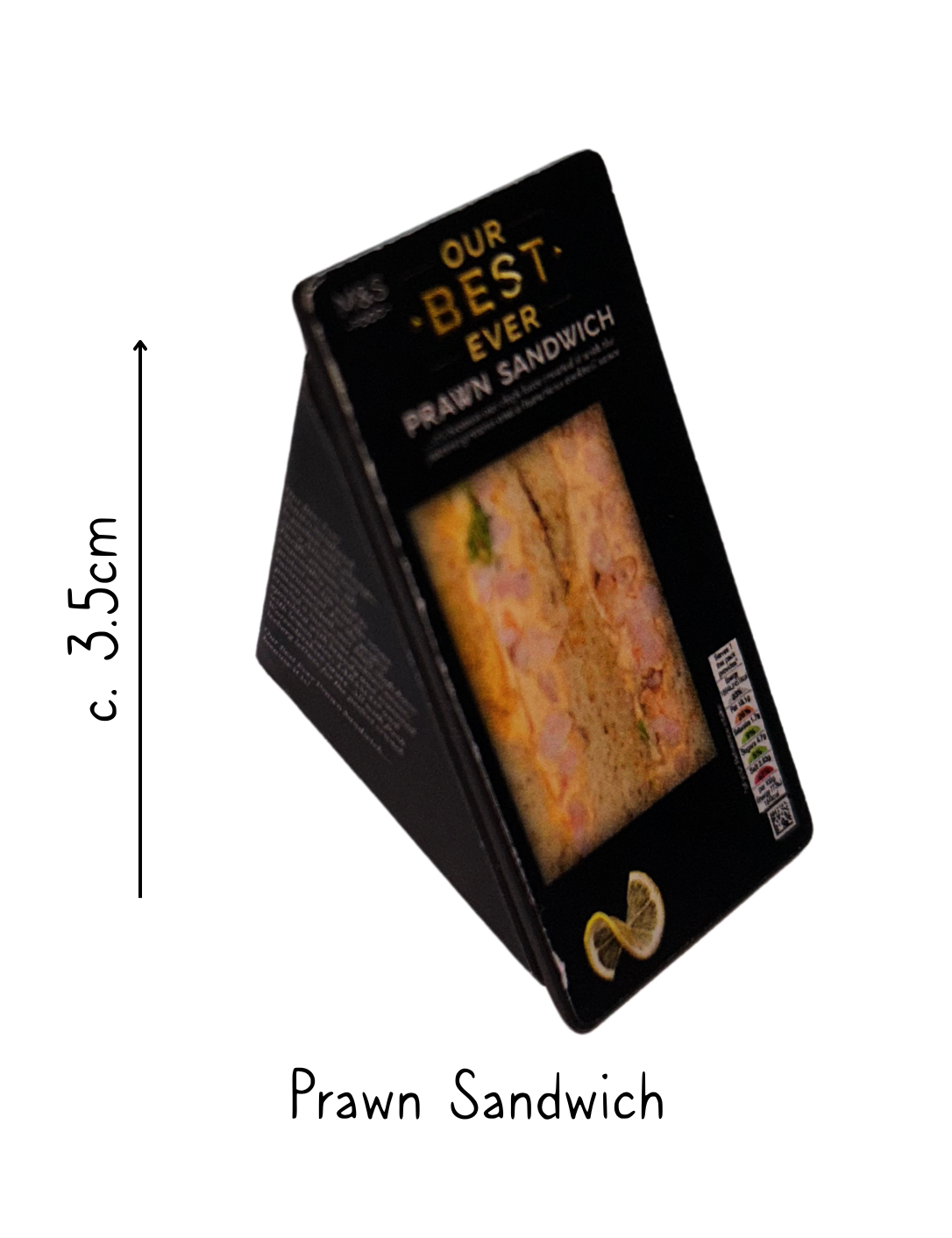 M&S Little Shop Prawn Sandwich