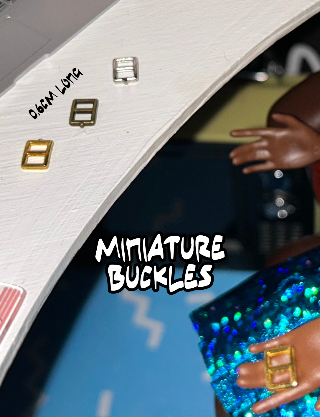 Miniature Doll Buckles