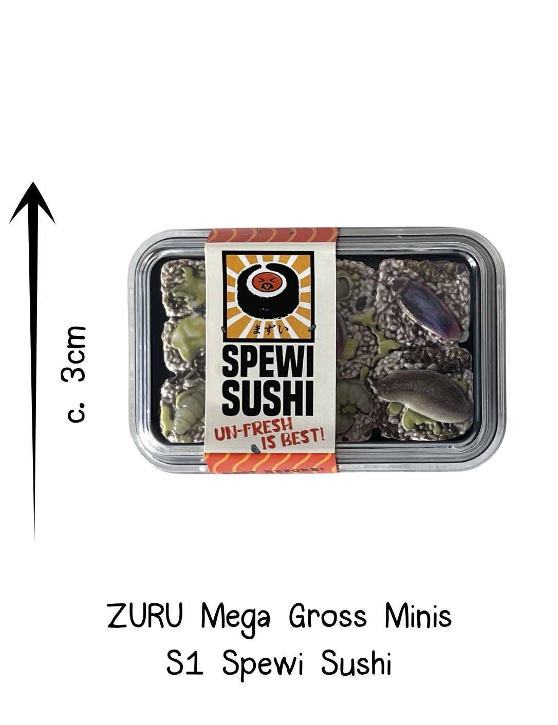 Zuru Mega Gross Minis Spewi Sushi