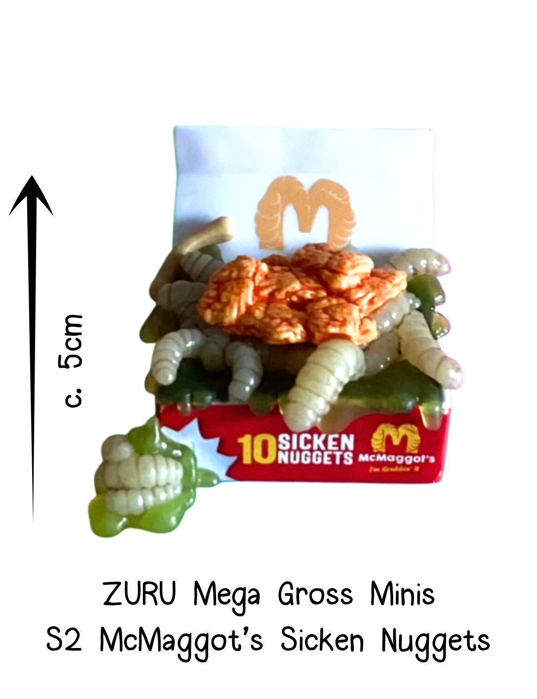 Zuru Mega Gross Minis McMaggot's Sicken Nuggets