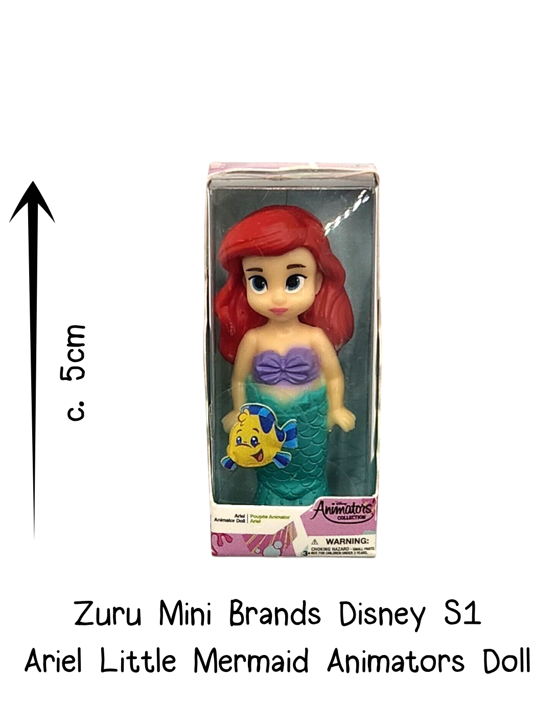 Zuru Mini Brands Disney Store Series One Ariel The Little Mermaid Animators Doll