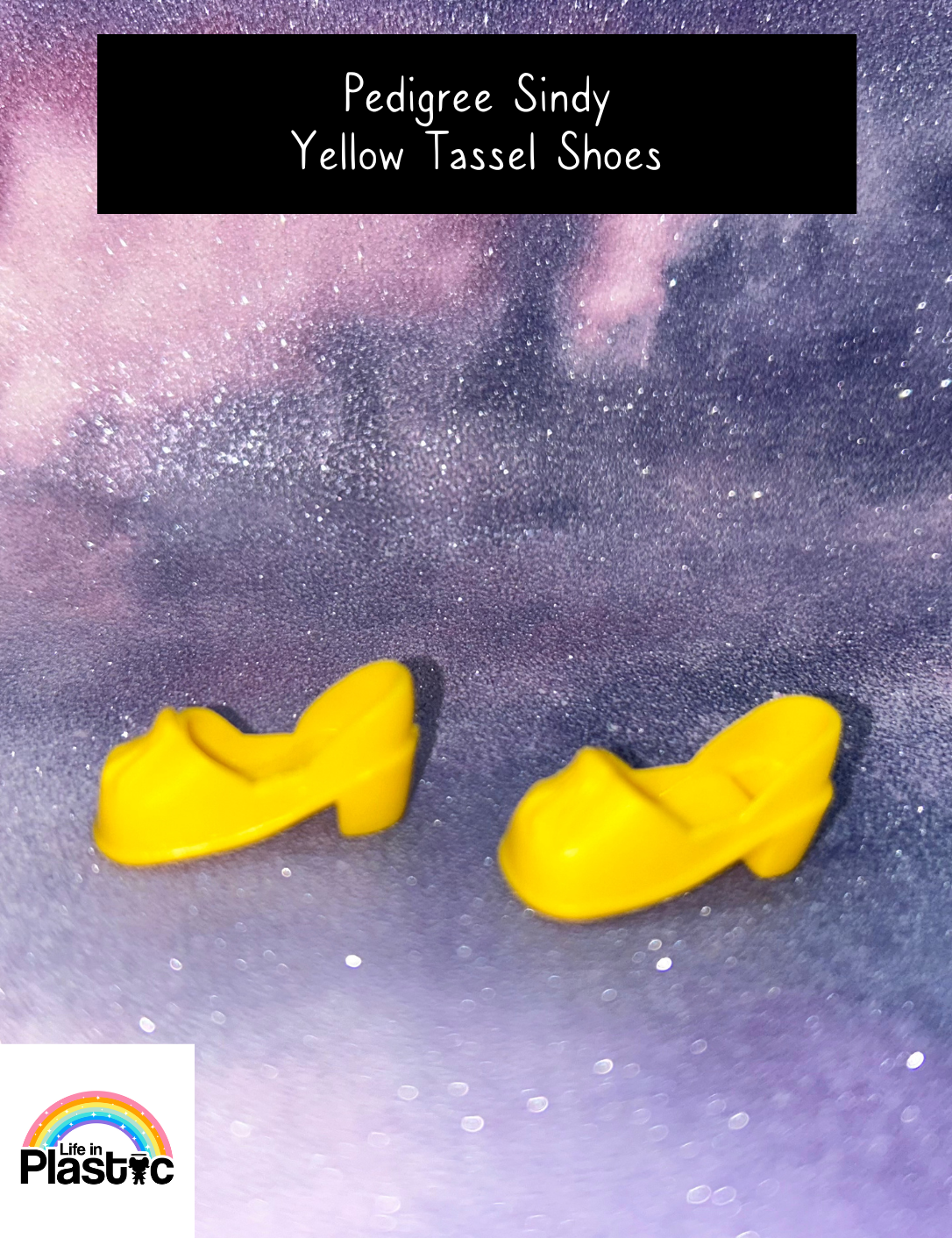 Pedigree Sindy Yellow Tassel Shoes