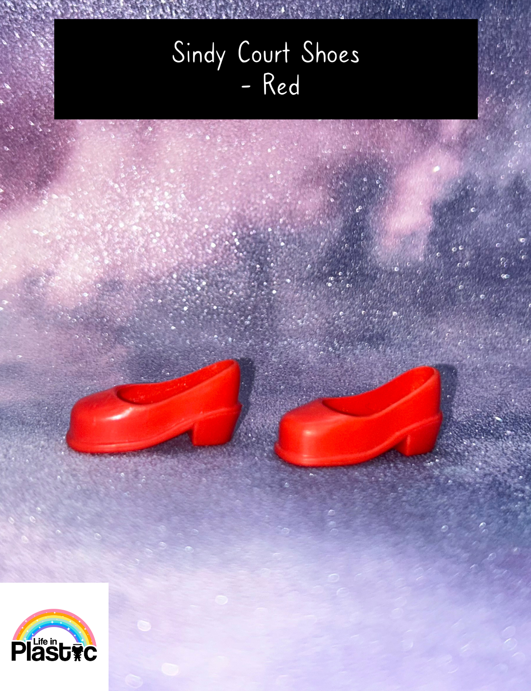 Pedigree Sindy Red Court Shoes
