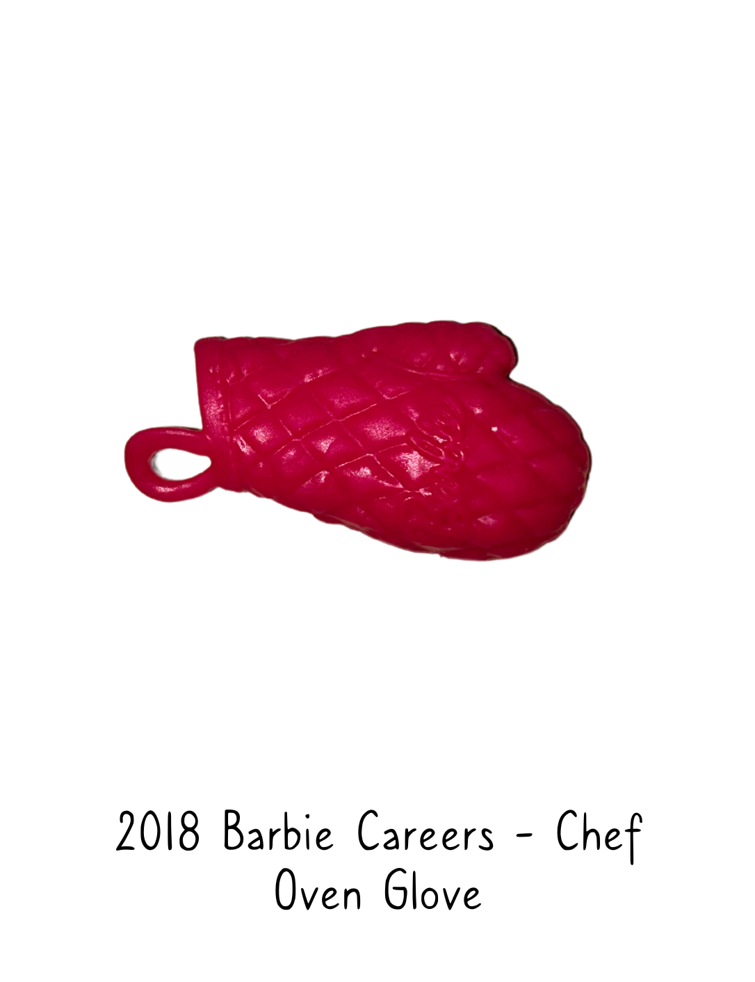 2018 Barbie Careers Chef Oven Glove