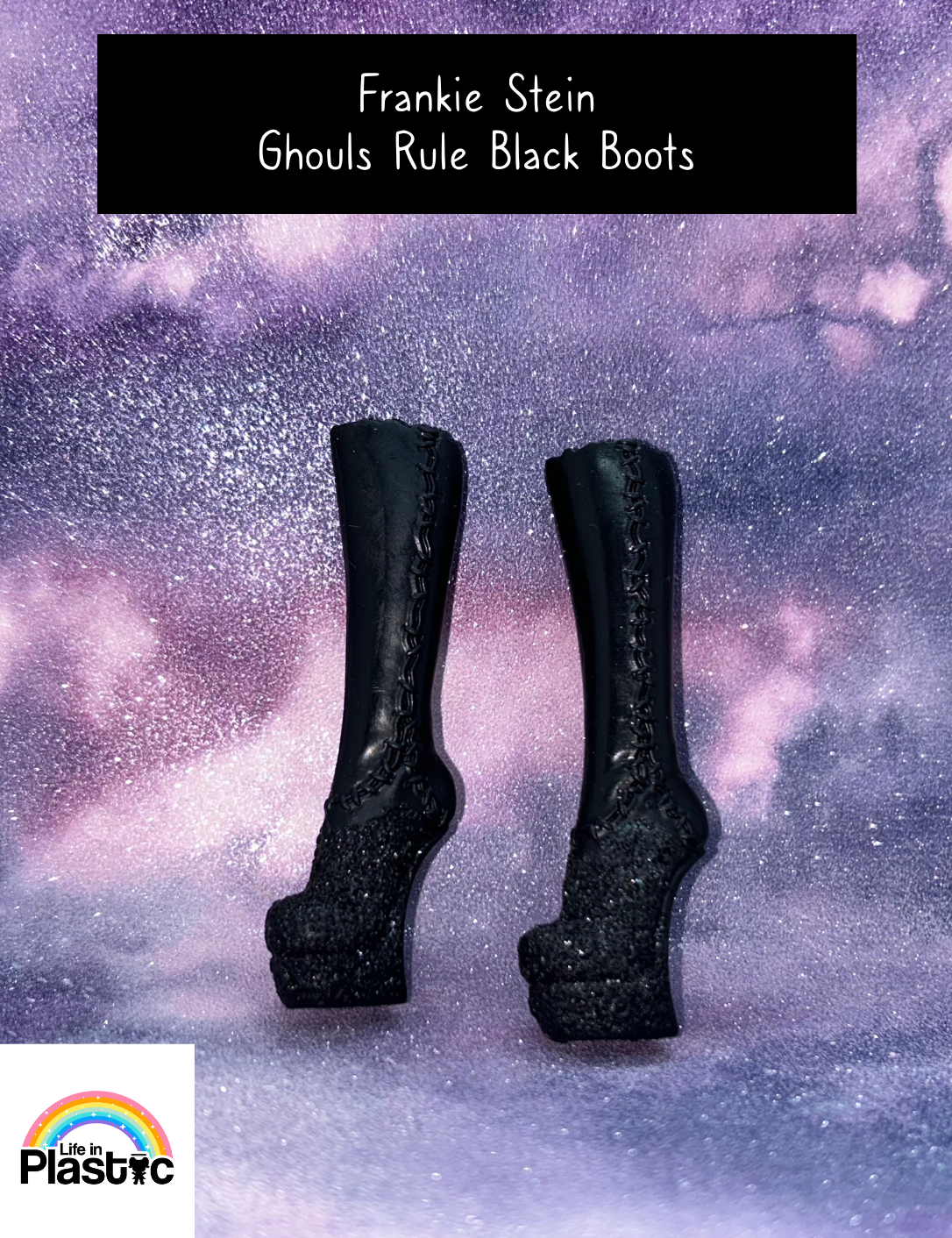 Monster High Frankie Stein Ghouls Rule Black Boots