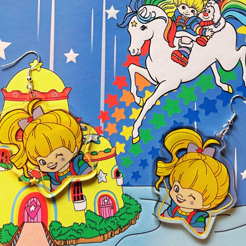 Rainbow Brite Earrings