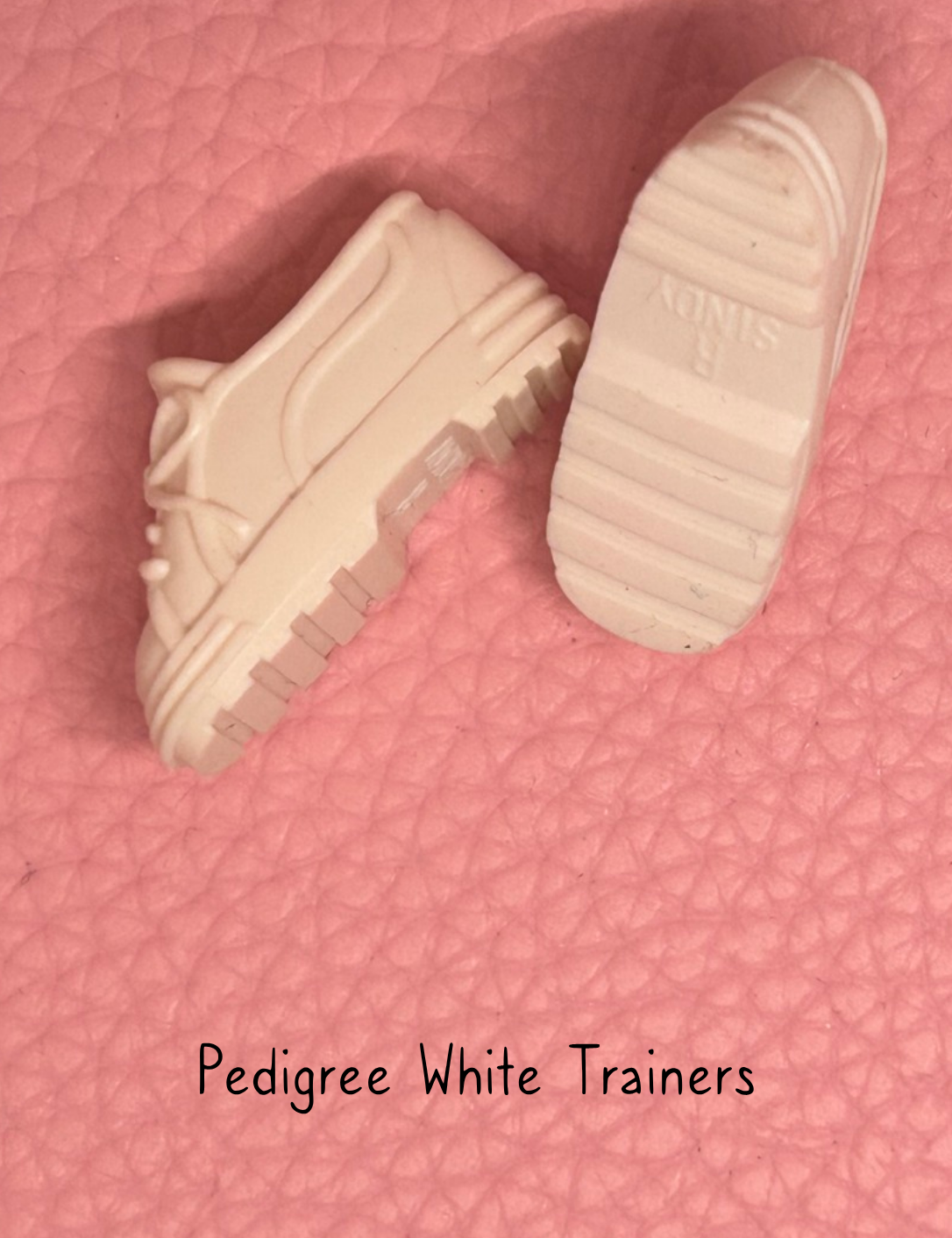 Pedigree Sindy Doll White Trainers