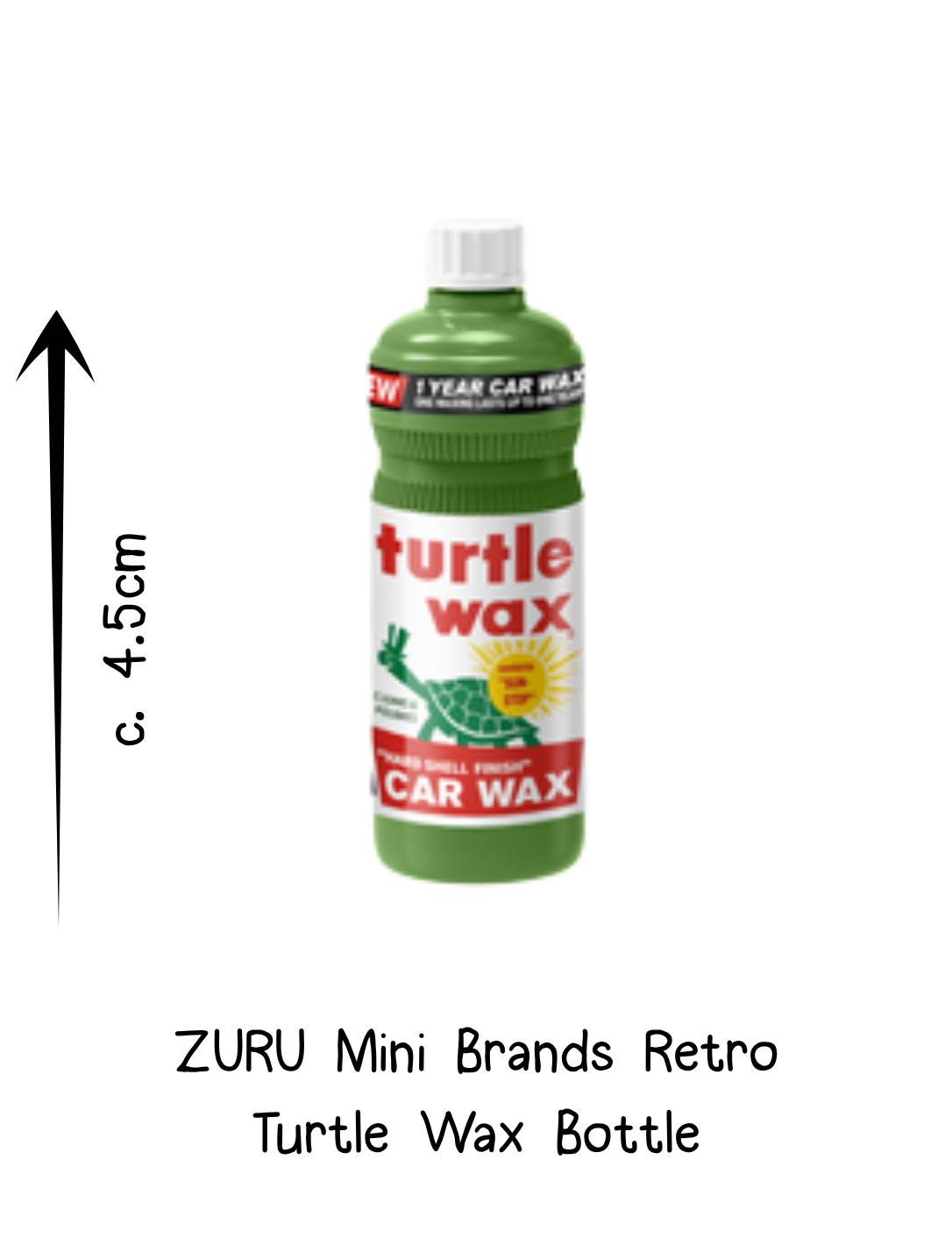 Zuru Retro Mini Brands Turtle Wax Bottle
