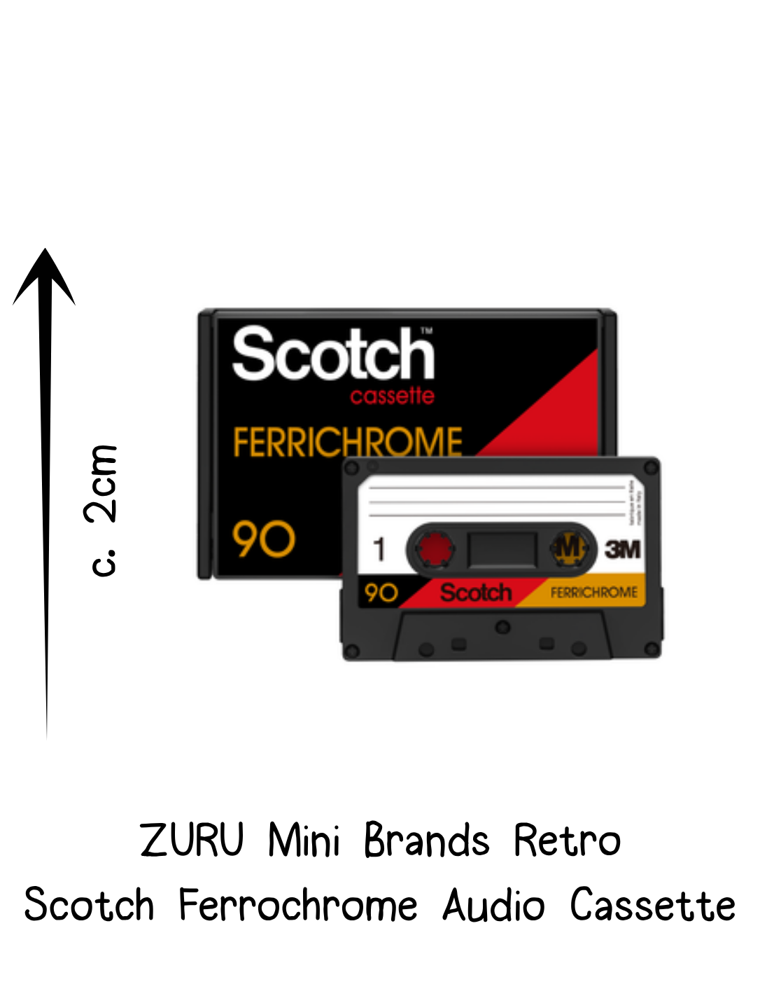 Zuru Retro Mini Brands Scotch Audio Cassette