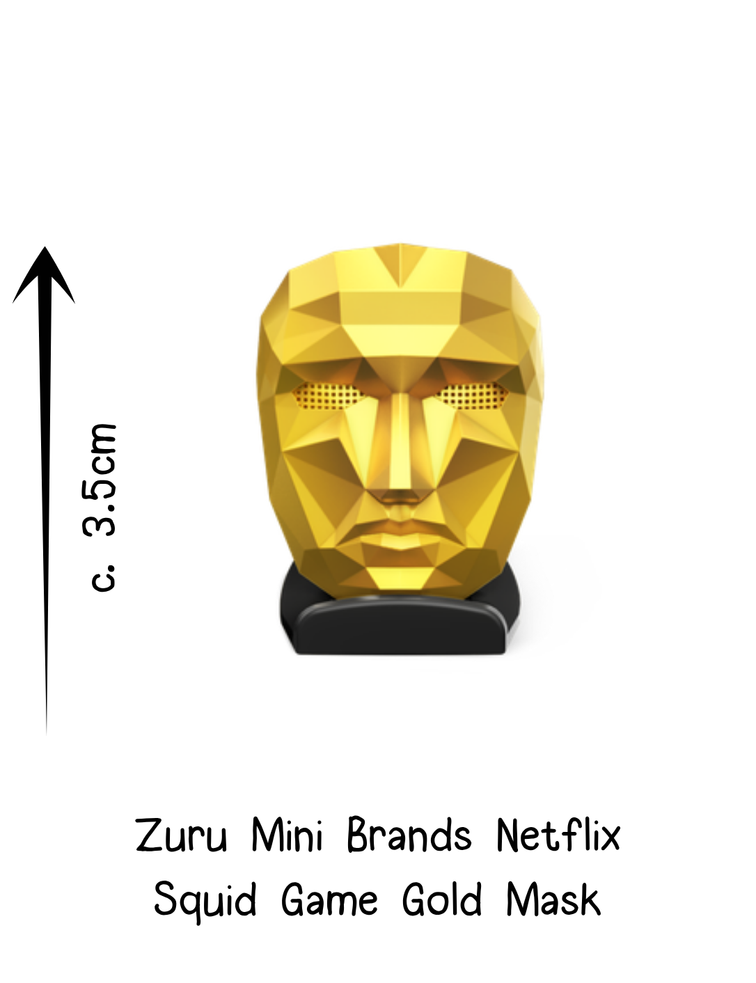 Zuru Mini Brands Netflix Squid Game Gold Mask