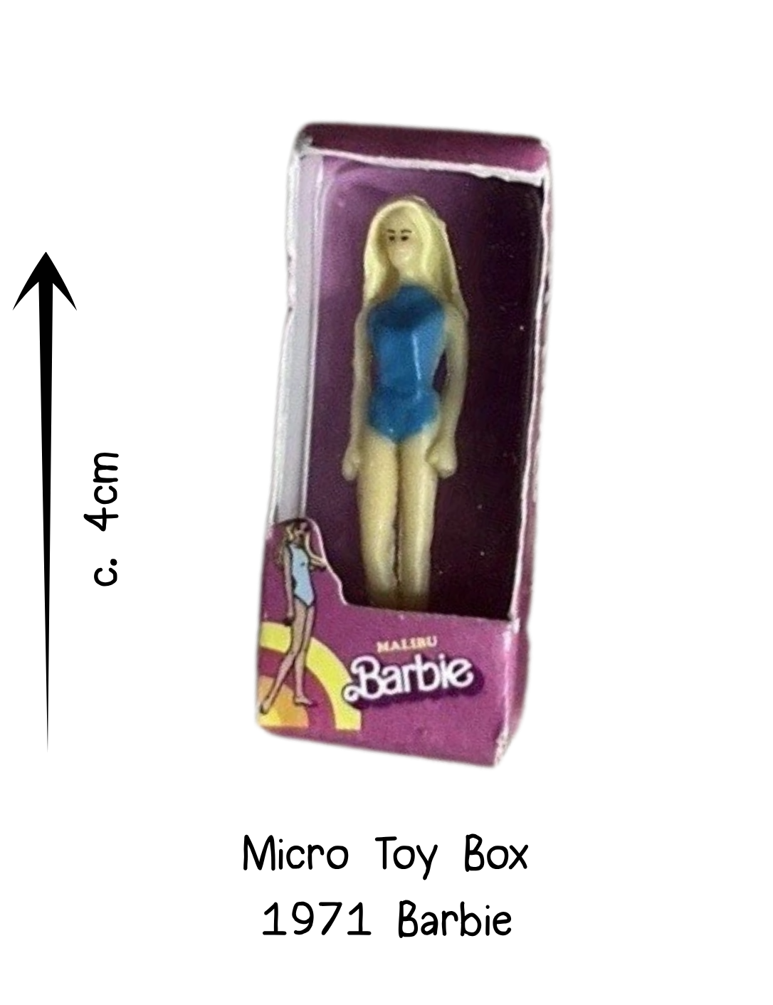 Micro Toy Box 1971 Barbie