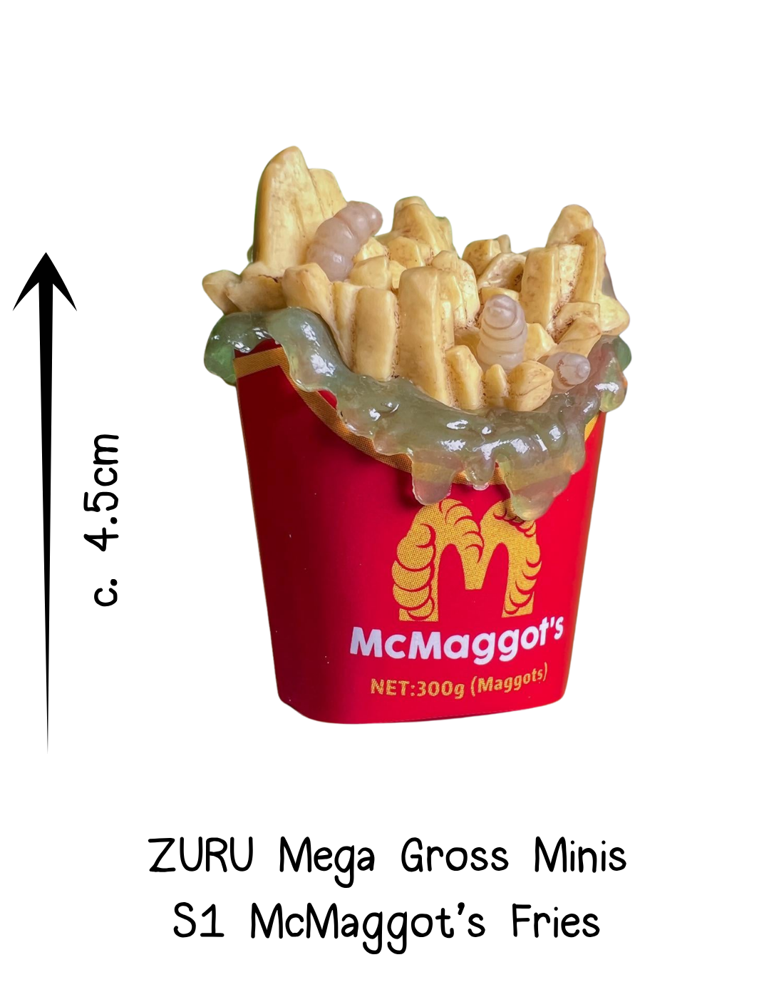 Zuru Mega Gross Minis McMaggot's Fries