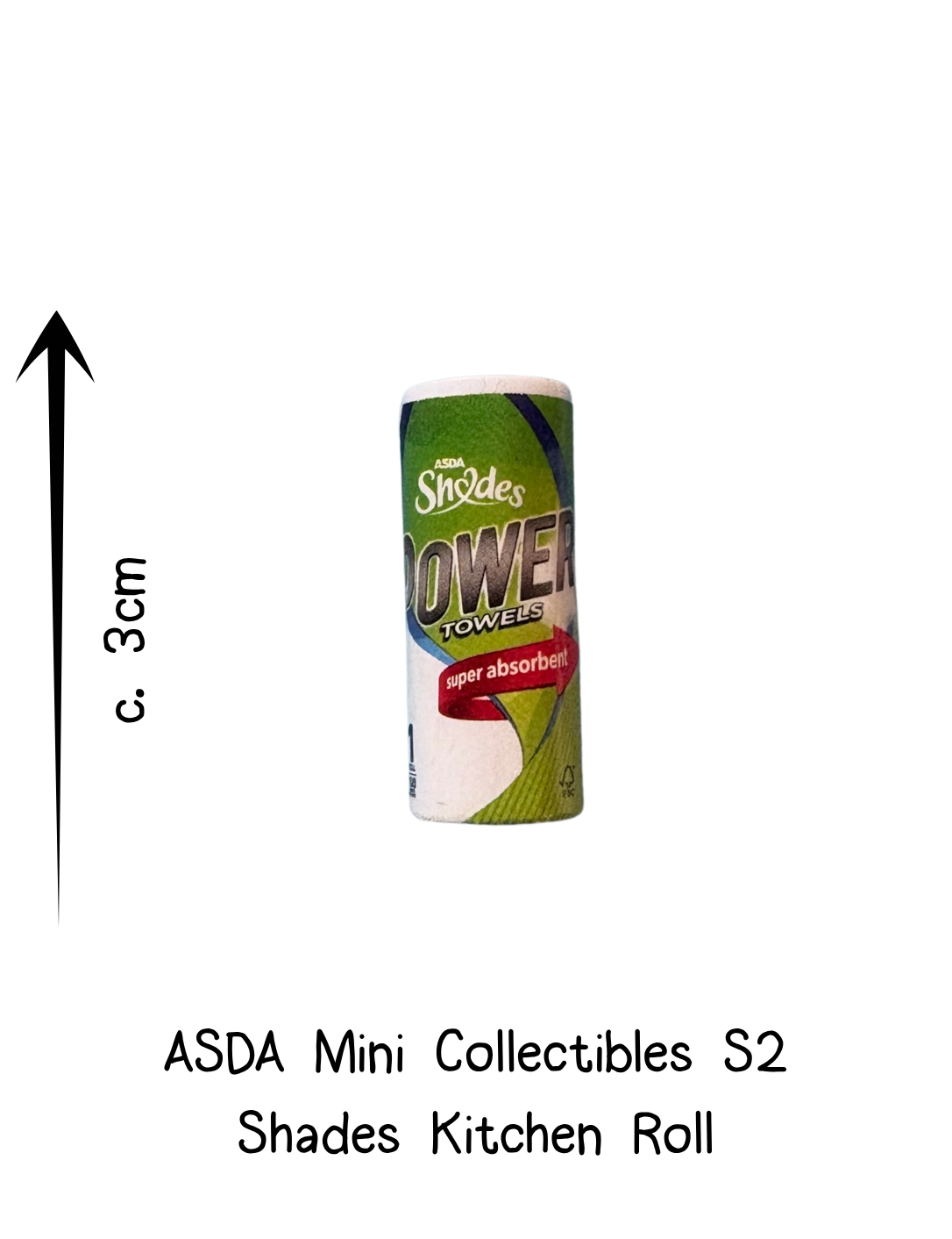 Asda Mini Collectibles Shades Kitchen Roll