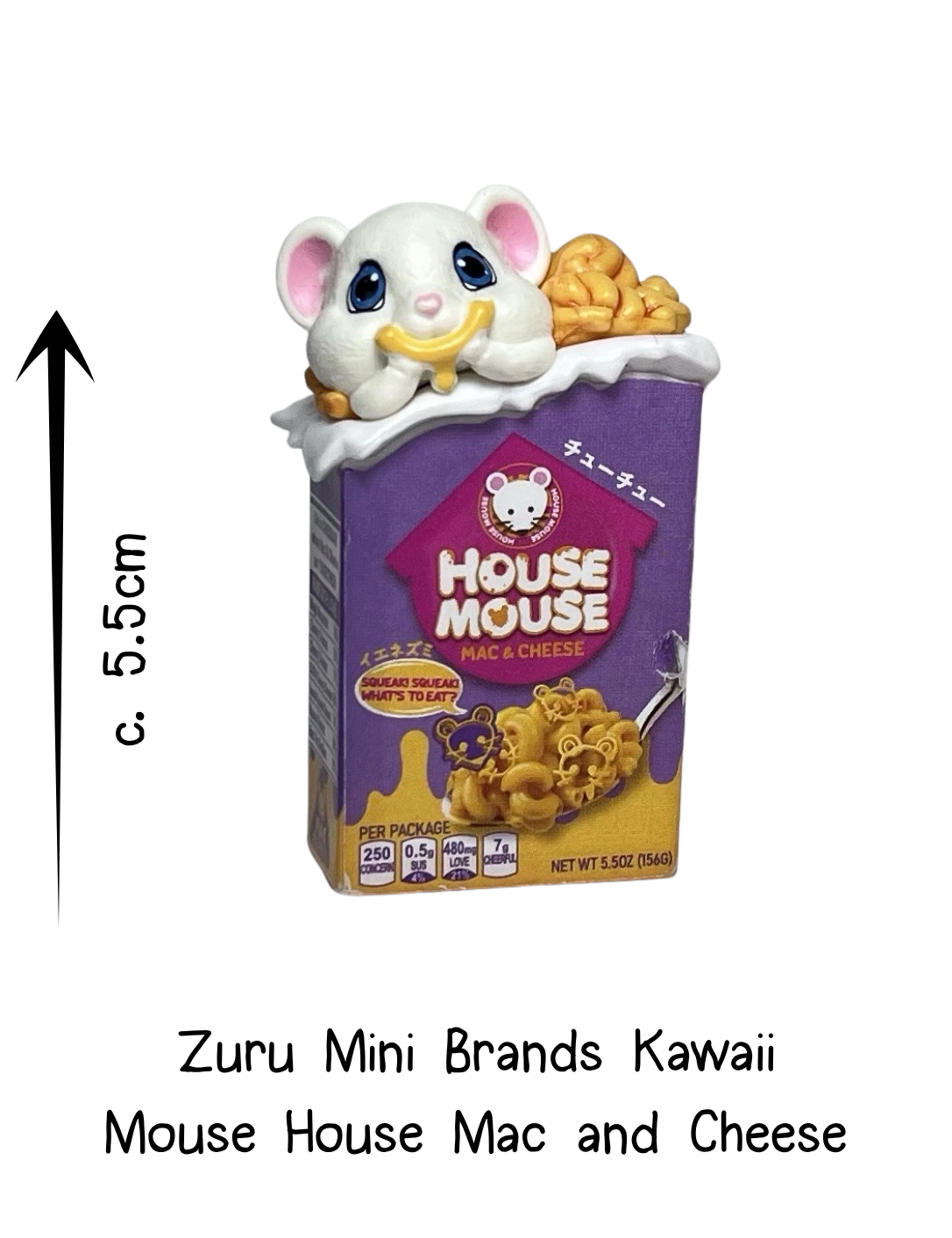 Zuru Mini Brands Kawaii Mouse House Mac and Cheese
